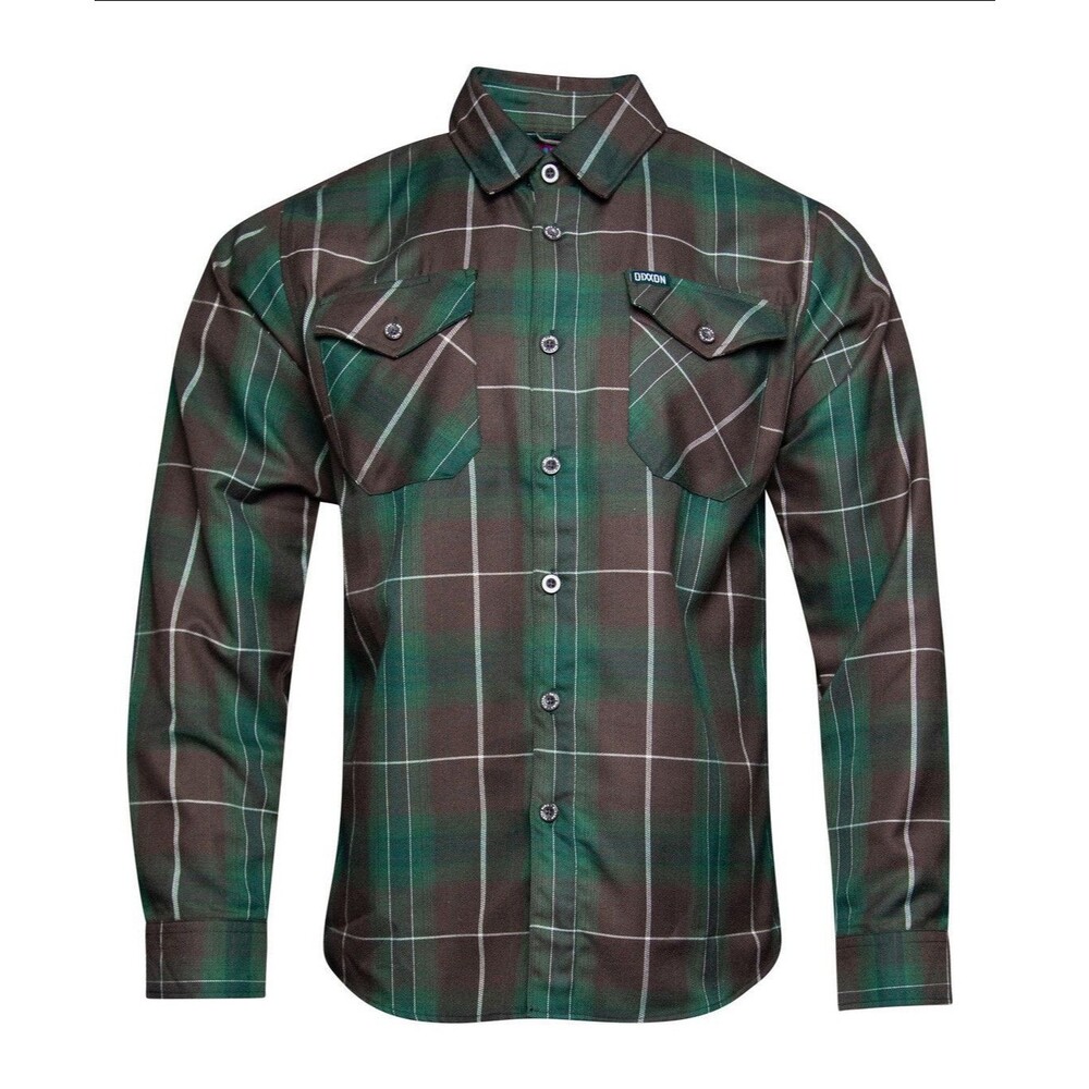 DIXXON Flannel Sz L Twin Palms Dancun Series New Sealed Bag